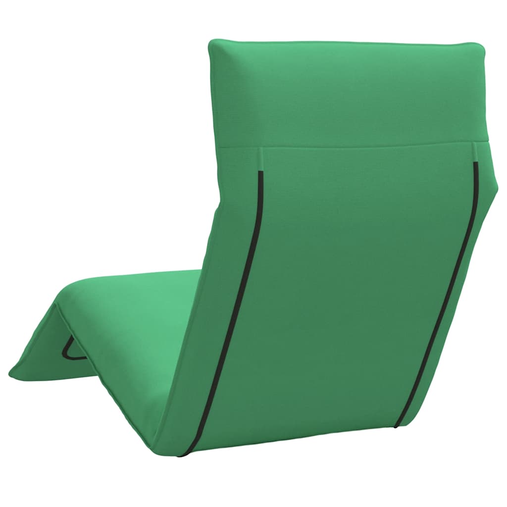 Ligstoel inklapbaar 175x54x8,5 cm oxford stof groen is nu te koop bij PeponiXL, paradijselijk wonen!