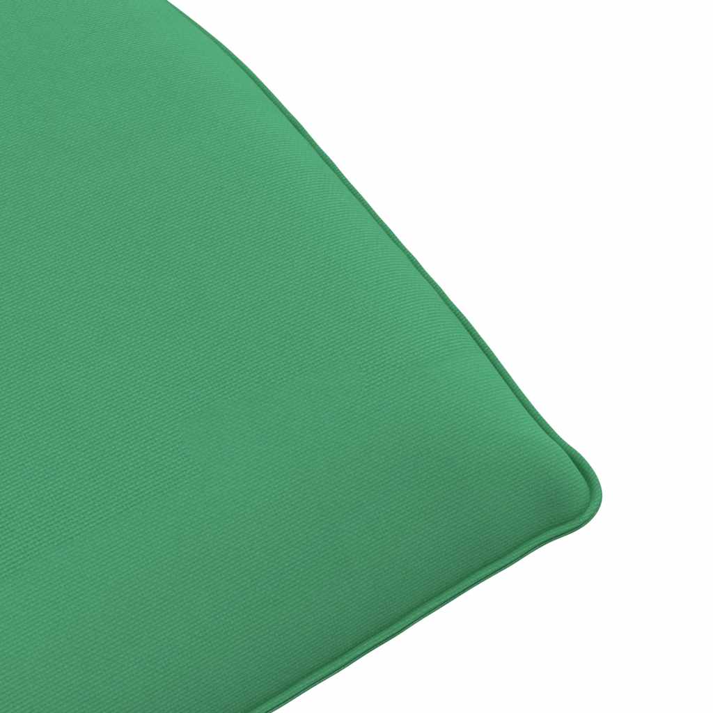 Ligstoel inklapbaar 175x54x8,5 cm oxford stof groen is nu te koop bij PeponiXL, paradijselijk wonen!