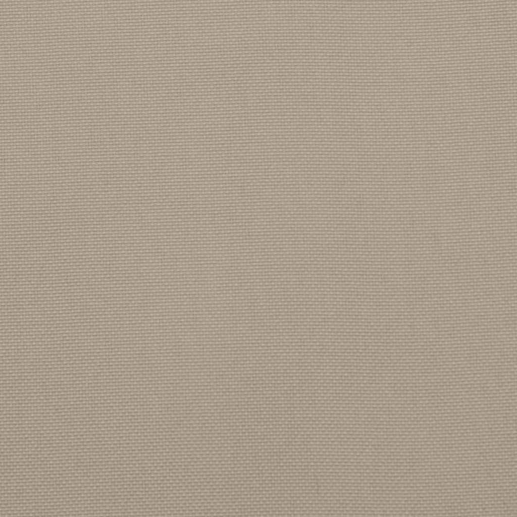 Ligstoel inklapbaar 175x54x8,5 cm oxford stof taupe is nu te koop bij PeponiXL, paradijselijk wonen!