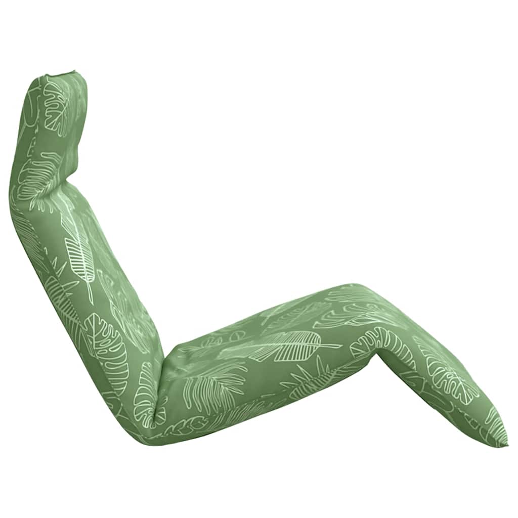 Opvouwbare ligstoel Bladpatroon 175x54x8,5 cm Oxford stof is nu te koop bij PeponiXL, paradijselijk wonen!