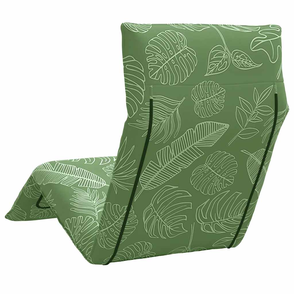 Opvouwbare ligstoel Bladpatroon 175x54x8,5 cm Oxford stof is nu te koop bij PeponiXL, paradijselijk wonen!