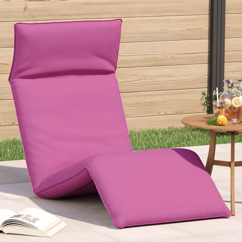 Opvouwbare ligstoel Roze 175x54x8,5 cm Oxford Stof is nu te koop bij PeponiXL, paradijselijk wonen!