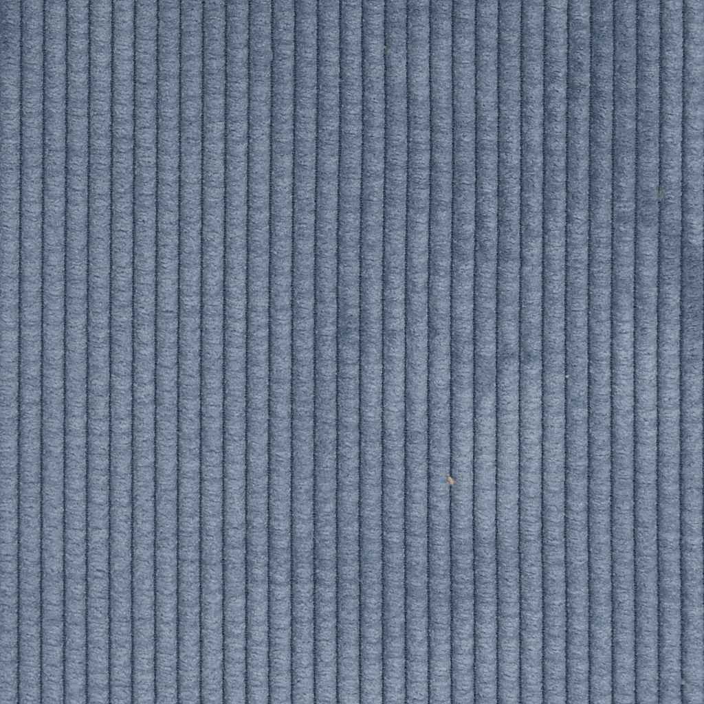 Loveseat bank 109 cm corduroy stof blauw is nu te koop bij PeponiXL, paradijselijk wonen!