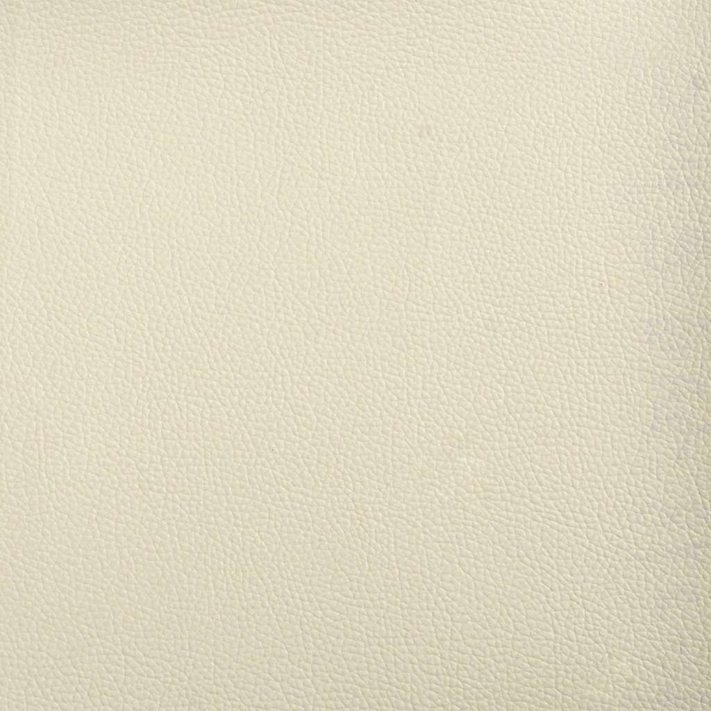 Loveseat bank 110 cm kunstleer crèmekleurig is nu te koop bij PeponiXL, paradijselijk wonen!