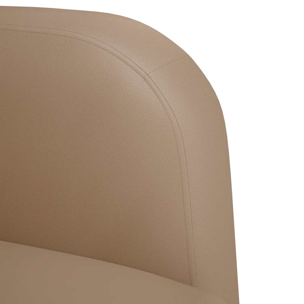 Loveseat bank cappuccino 110 cm kunstleer is nu te koop bij PeponiXL, paradijselijk wonen!