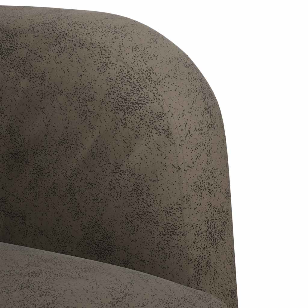 Loveseat bank 110 cm kunstleer donkergrijs is nu te koop bij PeponiXL, paradijselijk wonen!