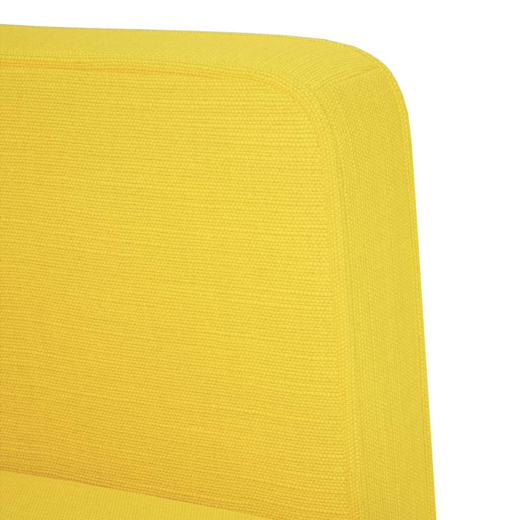 Loveseat bank geel 111 cm stof is nu te koop bij PeponiXL, paradijselijk wonen!
