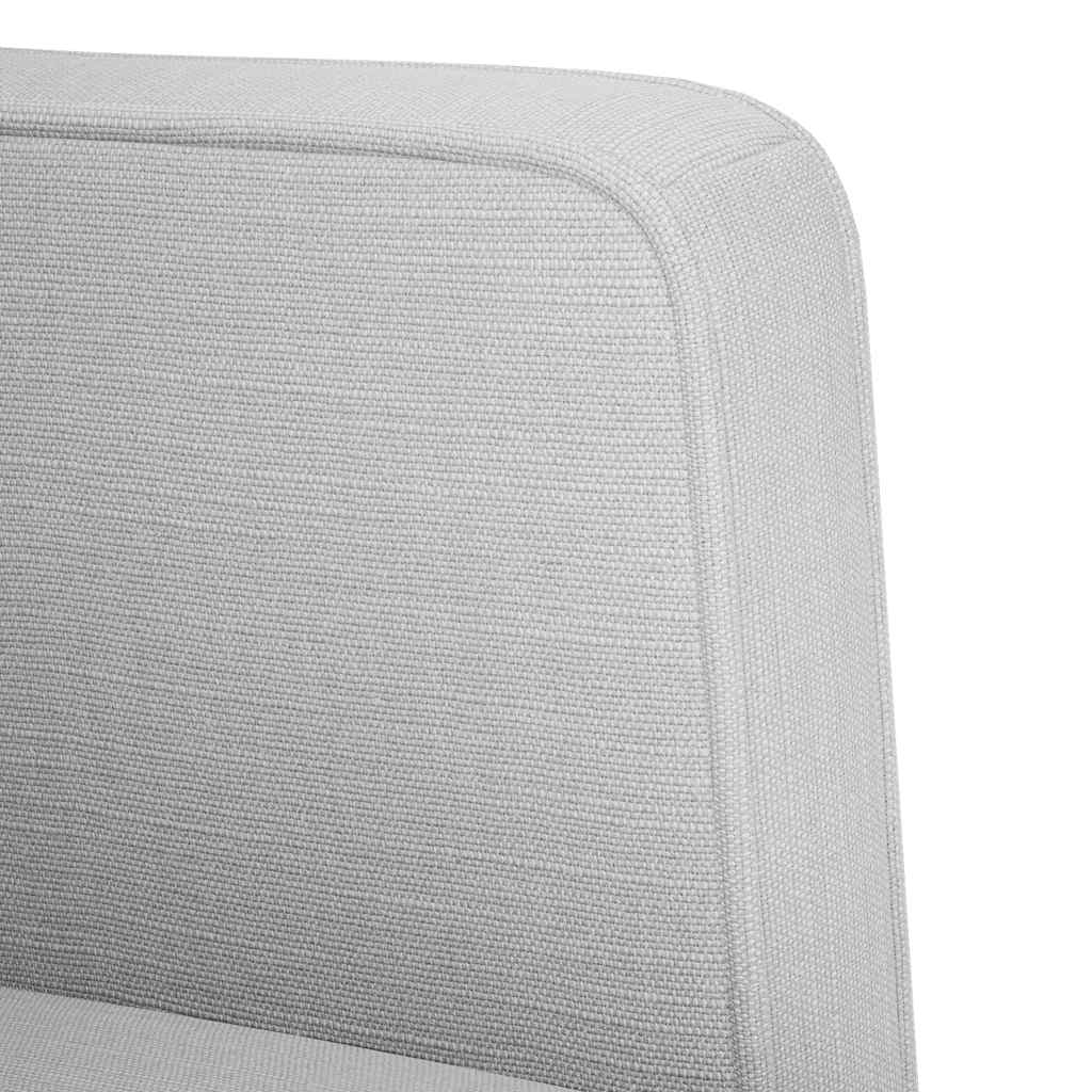 Loveseat bank wolkengrijs 111 cm stof is nu te koop bij PeponiXL, paradijselijk wonen!