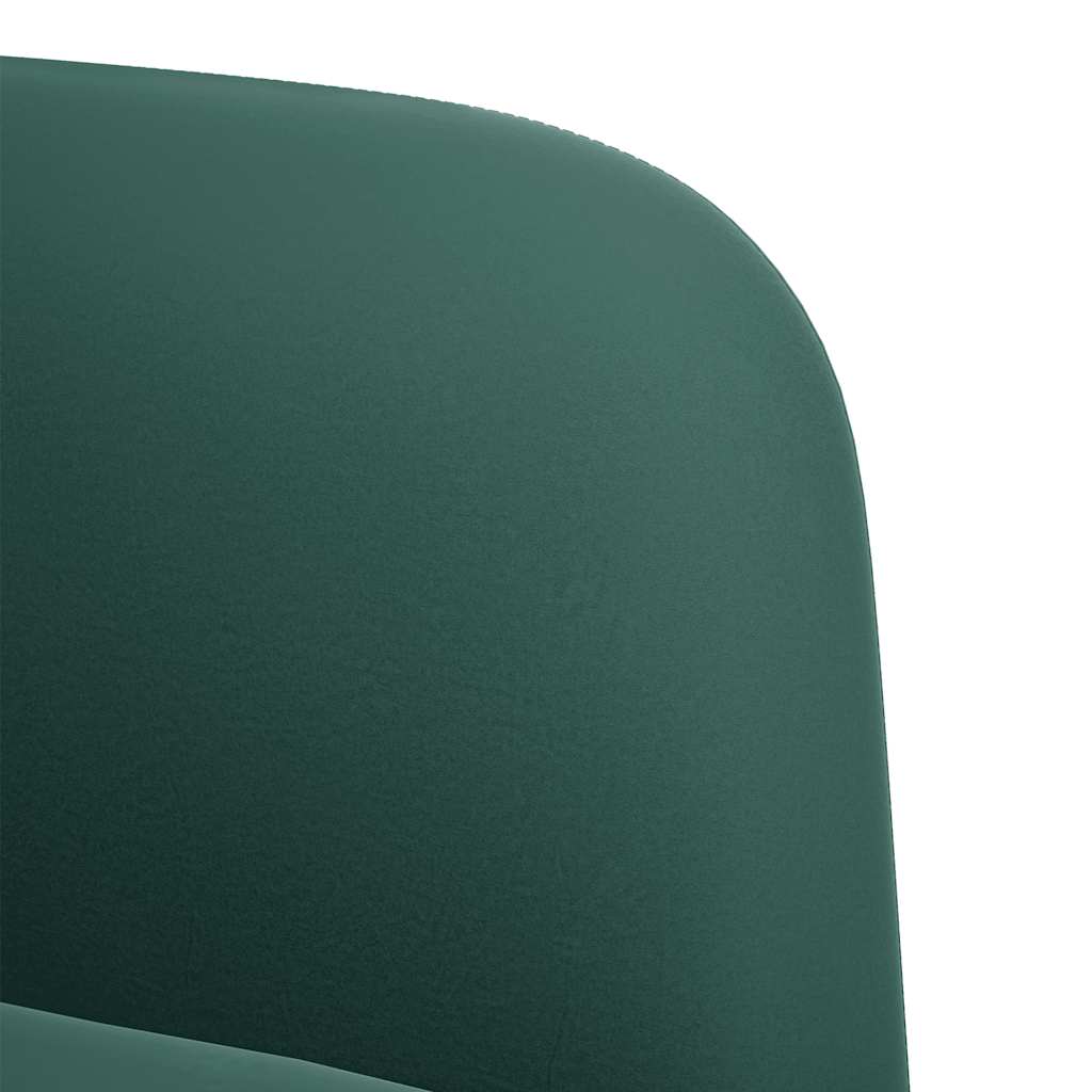 Loveseat bank 109 cm fluweel donkergroen is nu te koop bij PeponiXL, paradijselijk wonen!