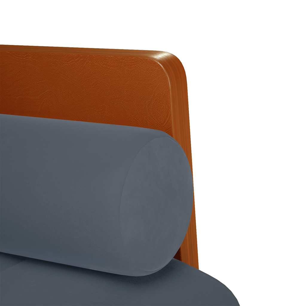 Loveseat bank met bolsters donkergrijs 110 cm fluweel is nu te koop bij PeponiXL, paradijselijk wonen!