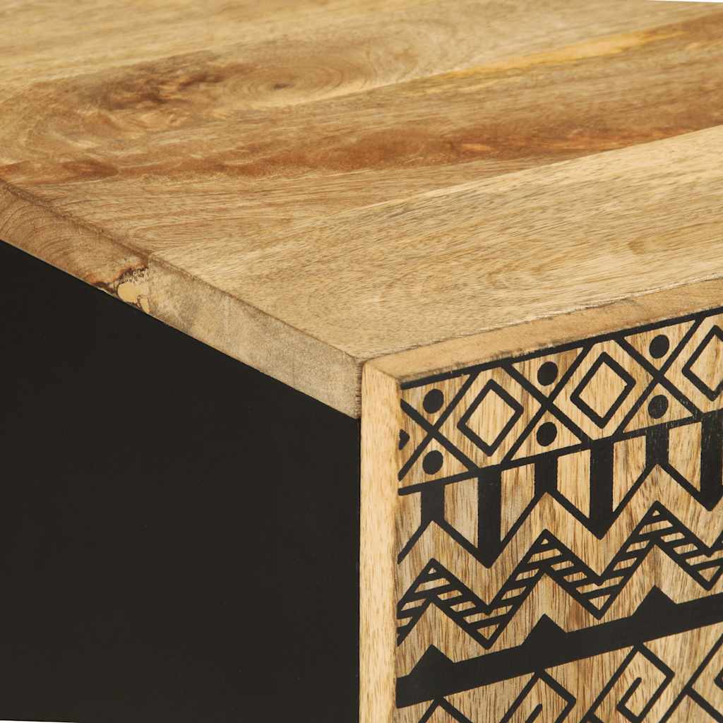 Badkamerkast 38x33,5x58 cm massief mangohout is nu te koop bij PeponiXL, paradijselijk wonen!