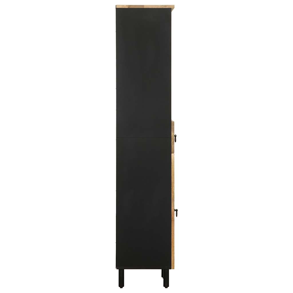 Badkamerkast 38x33,5x160 cm massief mangohout is nu te koop bij PeponiXL, paradijselijk wonen!