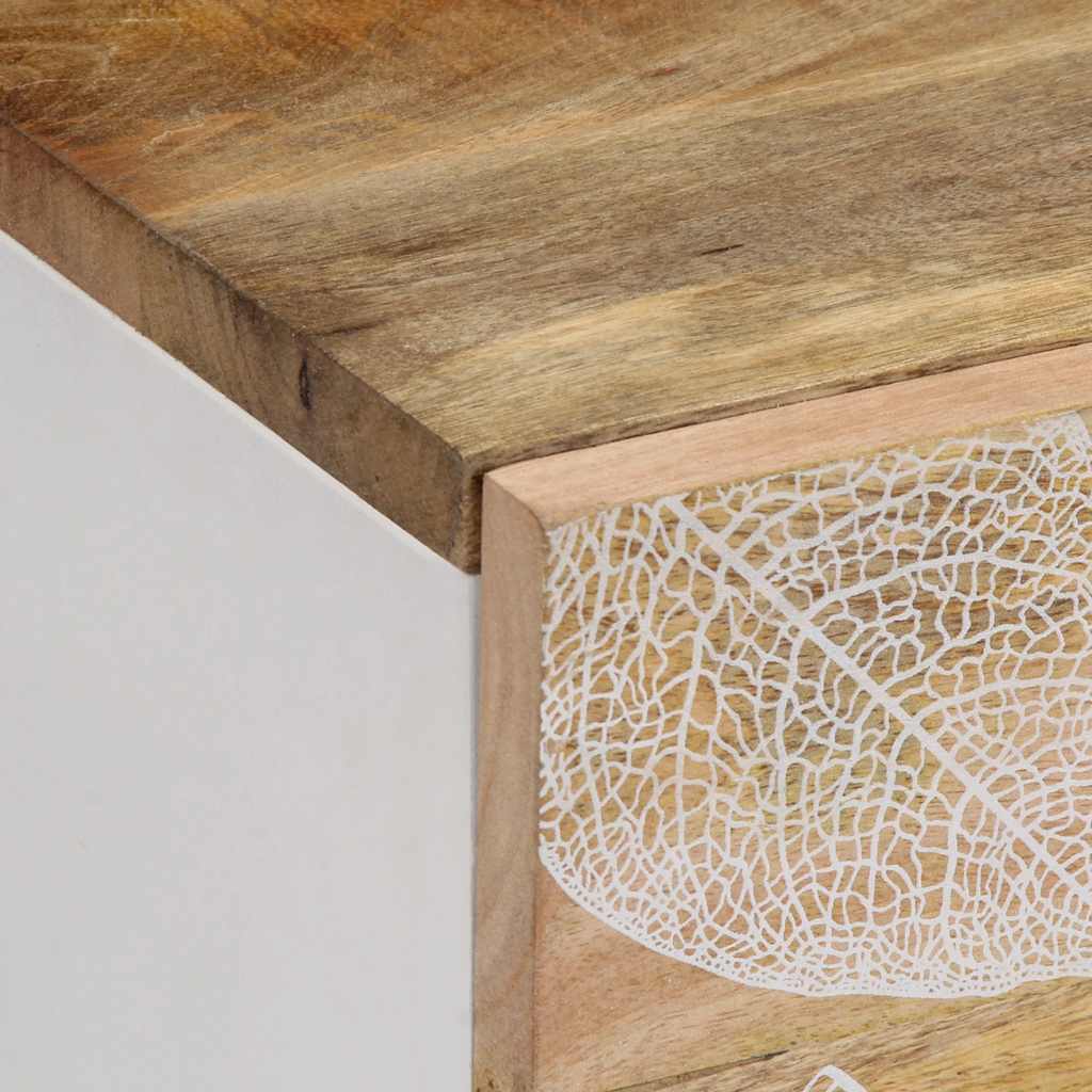 Salontafel 100x54x40 cm massief mangohout is nu te koop bij PeponiXL, paradijselijk wonen!