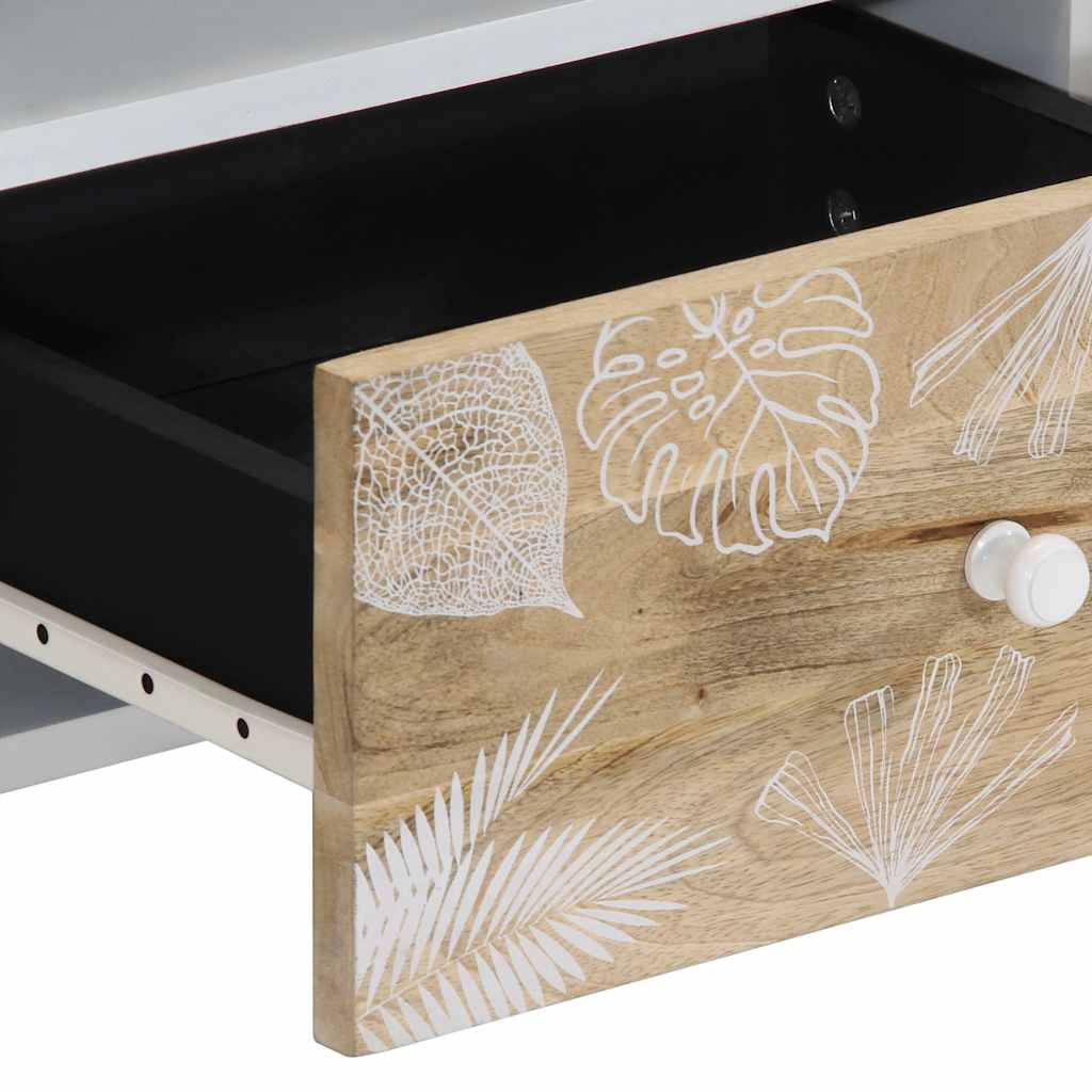 Salontafel 80x54x40 cm massief mangohout is nu te koop bij PeponiXL, paradijselijk wonen!