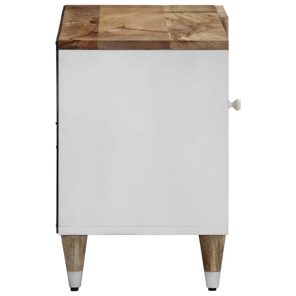 Tv-meubel 80x31,5x46 cm massief mangohout is nu te koop bij PeponiXL, paradijselijk wonen!