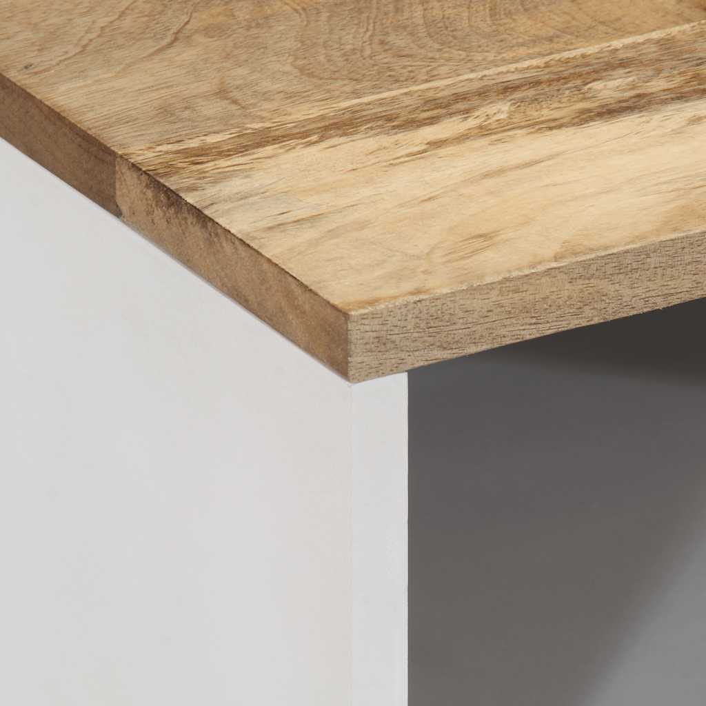 Tv-meubel 80x31,5x46 cm massief mangohout is nu te koop bij PeponiXL, paradijselijk wonen!