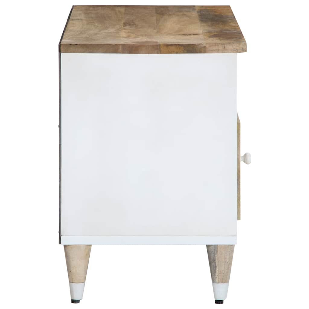 Tv-meubel 100x33,5x46 cm massief mangohout is nu te koop bij PeponiXL, paradijselijk wonen!