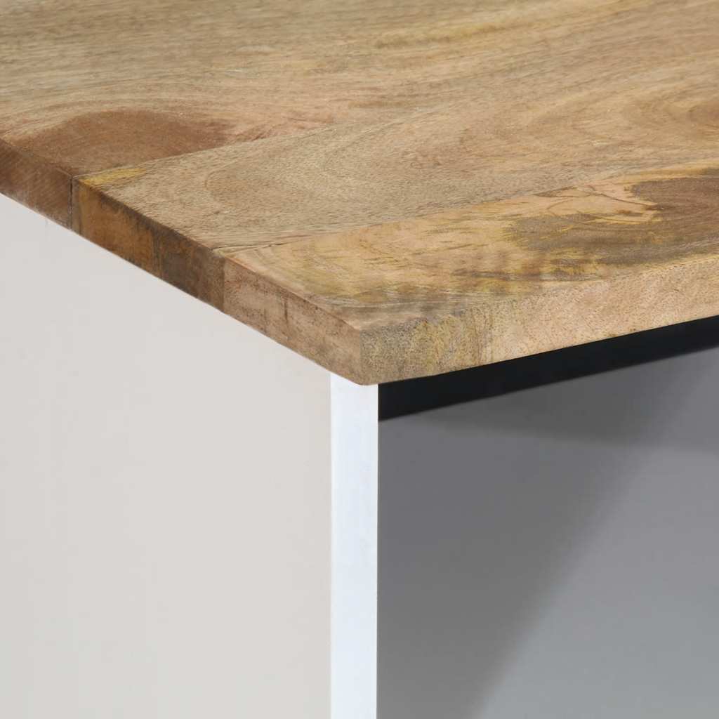 Tv-meubel 100x33,5x46 cm massief mangohout is nu te koop bij PeponiXL, paradijselijk wonen!