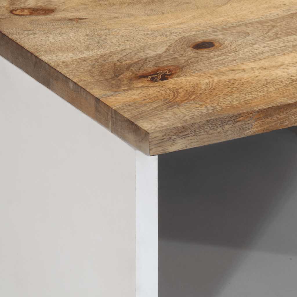 Tv-meubel 80x33,5x46 cm massief mangohout is nu te koop bij PeponiXL, paradijselijk wonen!