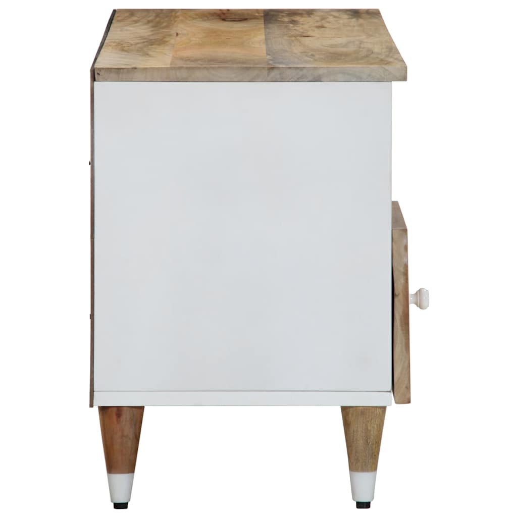 Tv-meubel 100x33,5x46 cm massief mangohout is nu te koop bij PeponiXL, paradijselijk wonen!