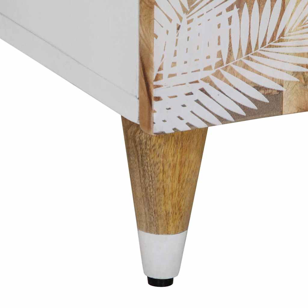 Wastafelkast 62x33x58 cm massief mangohout is nu te koop bij PeponiXL, paradijselijk wonen!