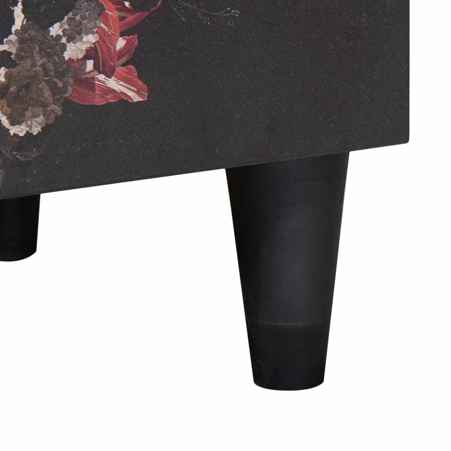 Nachtkastje met Deur 2 pcs Zwart 40 x 33 x 46 cm is nu te koop bij PeponiXL, paradijselijk wonen!