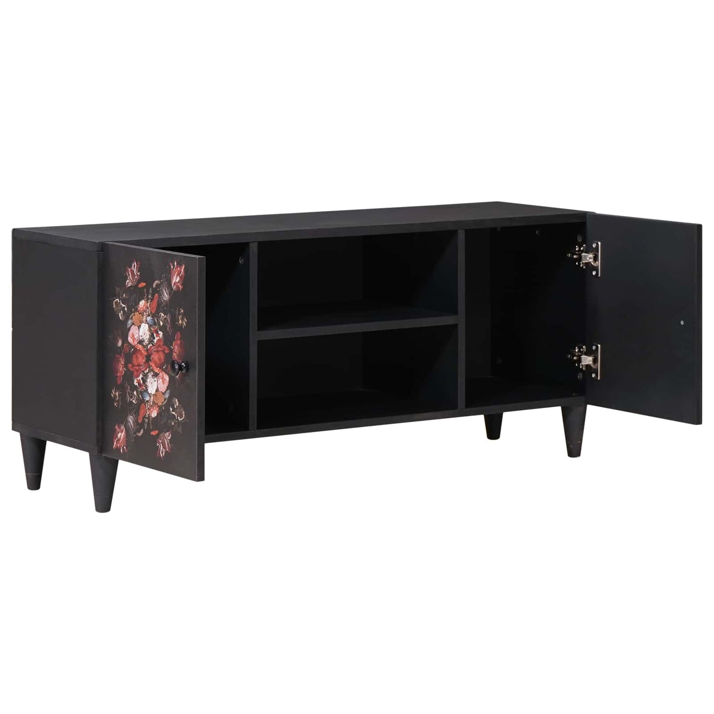 Opslagkasten Multikleur 105 x 33,5 x 46 cm Massief Mango Hout is nu te koop bij PeponiXL, paradijselijk wonen!