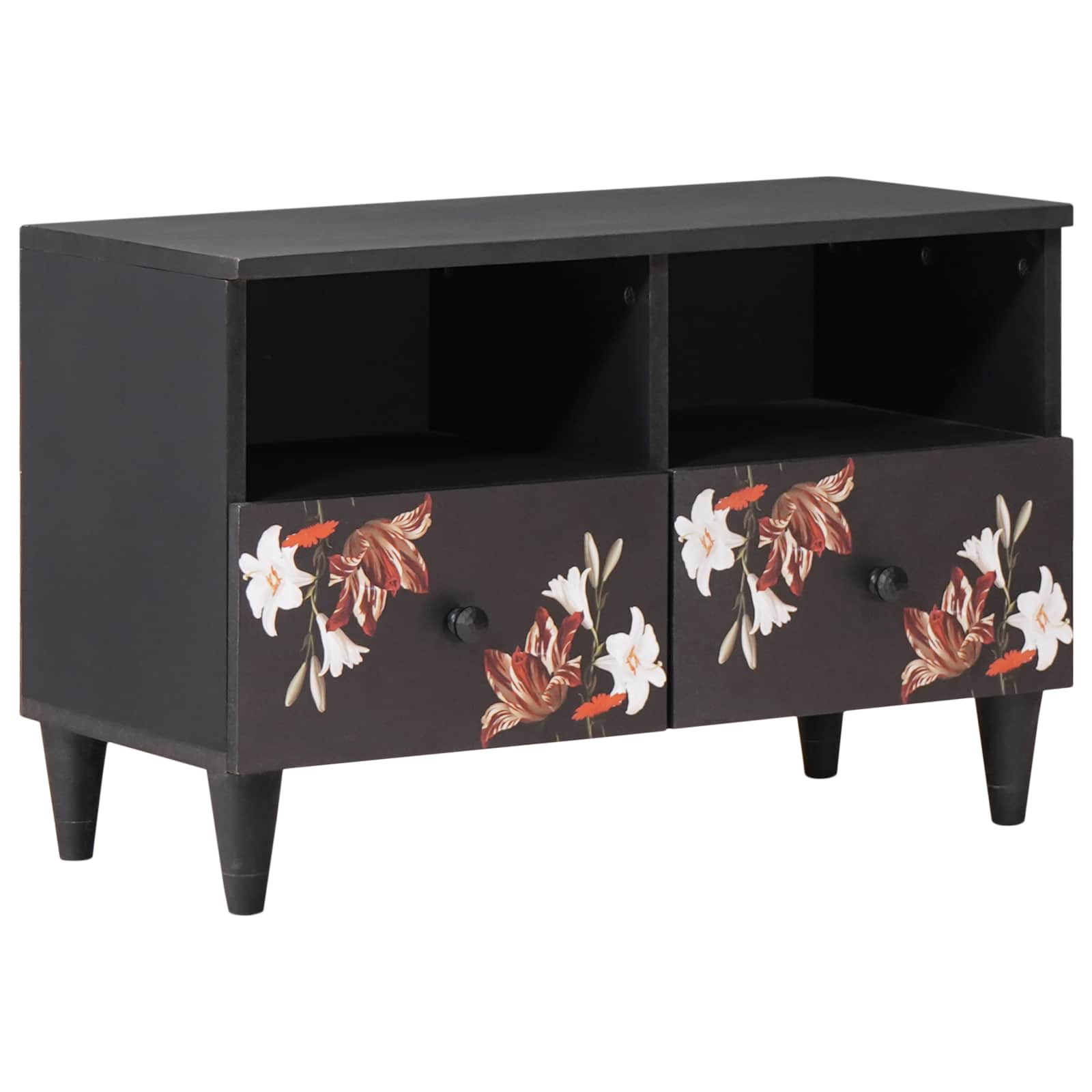 Opslagkasten Multikleur 70 x 33,5 x 46 cm Massief Mango Hout is nu te koop bij PeponiXL, paradijselijk wonen!