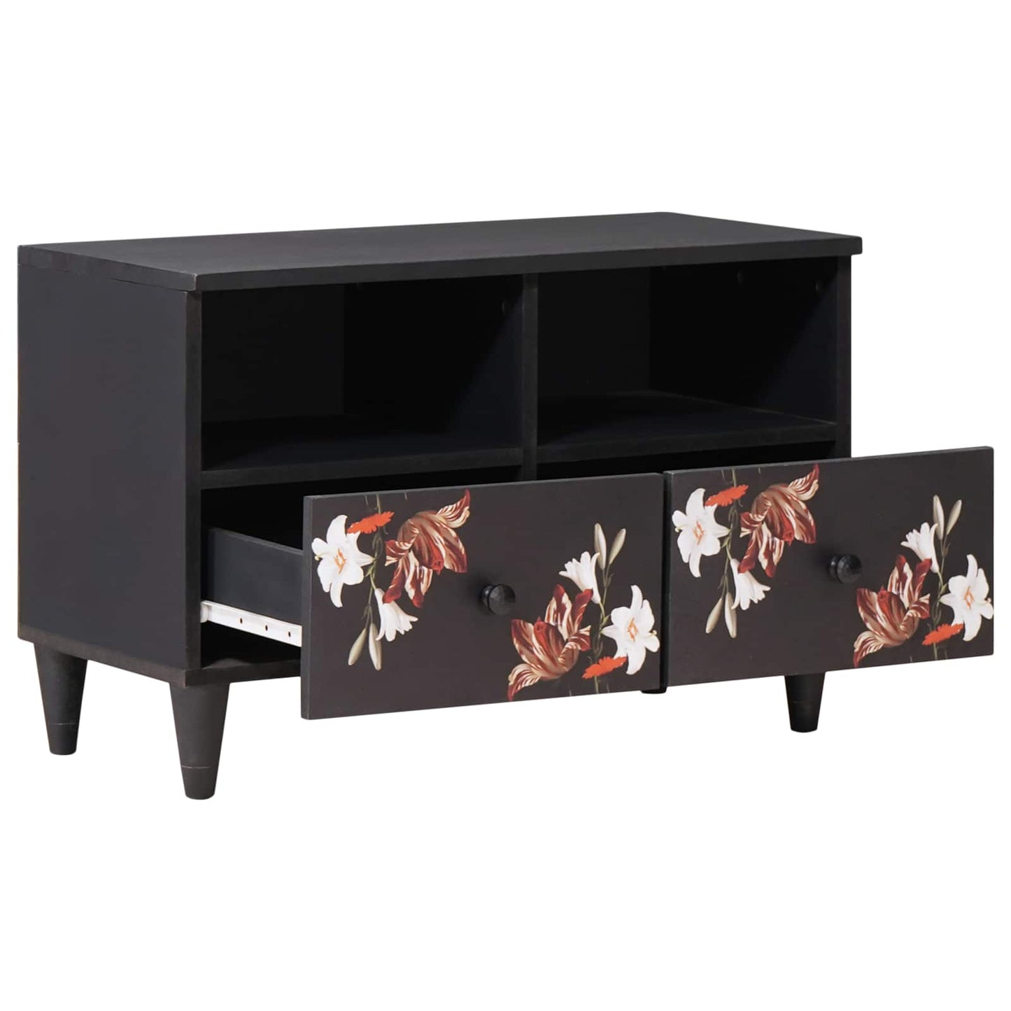 Opslagkasten Multikleur 70 x 33,5 x 46 cm Massief Mango Hout is nu te koop bij PeponiXL, paradijselijk wonen!