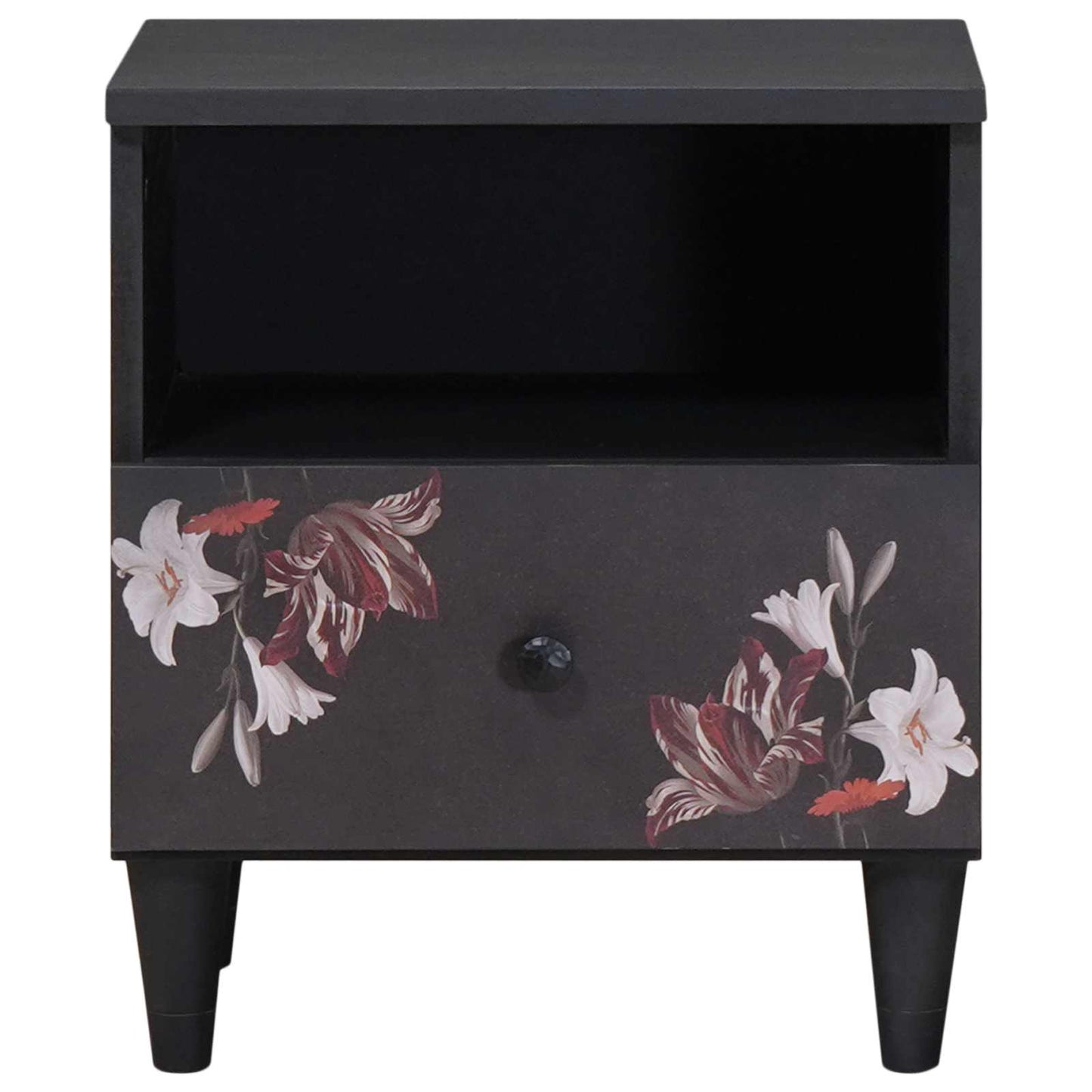 Nachtkastje met lade Bruin 40 x 33 x 46 cm Massief Mango Hout is nu te koop bij PeponiXL, paradijselijk wonen!