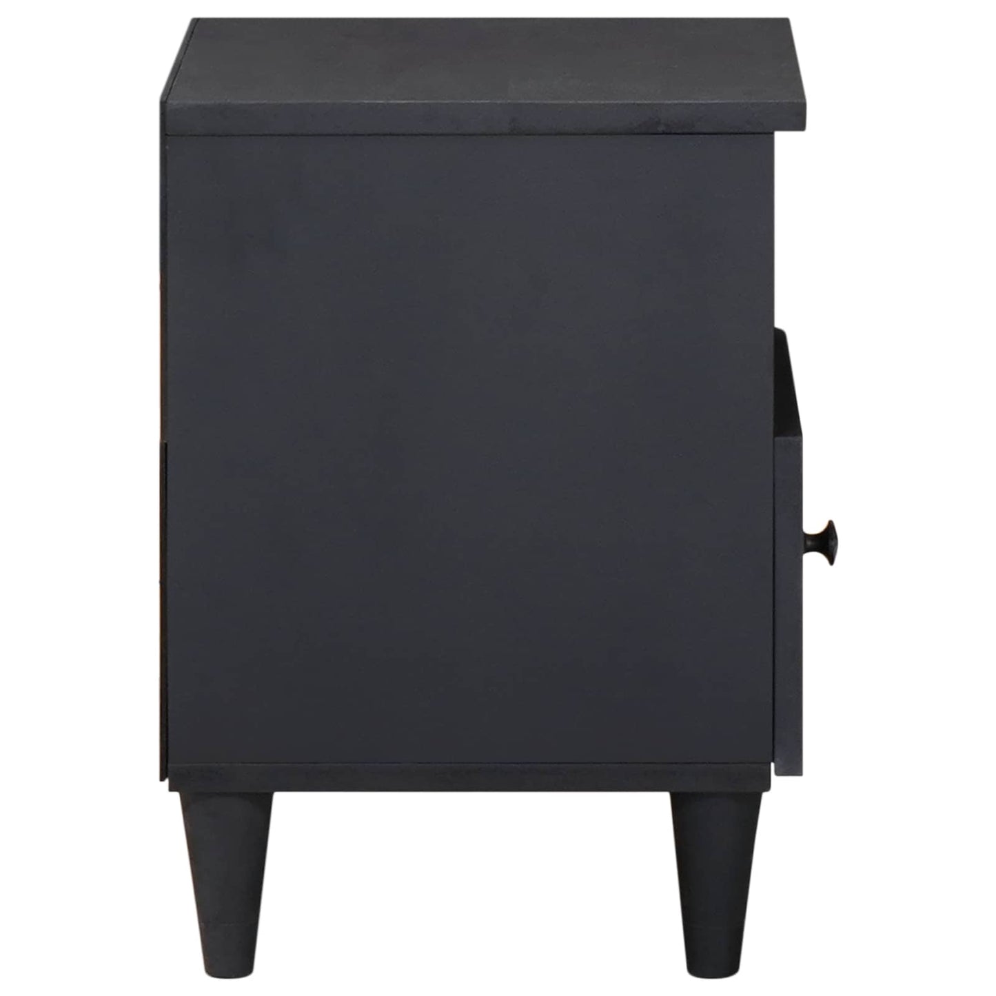 Nachtkastje met lade Bruin 40 x 33 x 46 cm Massief Mango Hout is nu te koop bij PeponiXL, paradijselijk wonen!