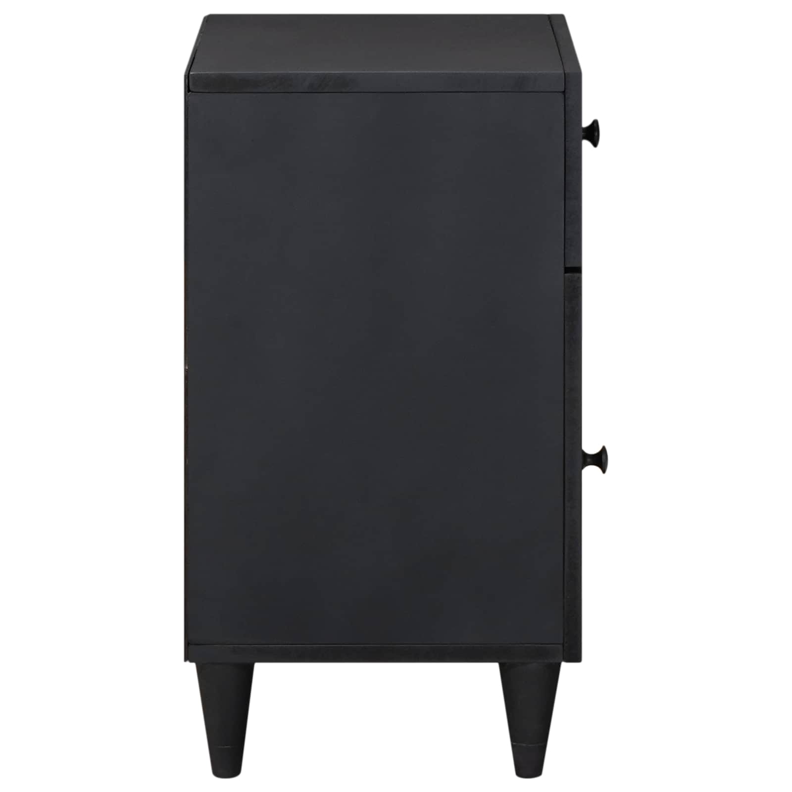 Nachtkastje Multikleur 50 x 33 x 60 cm Massief Mango Hout is nu te koop bij PeponiXL, paradijselijk wonen!