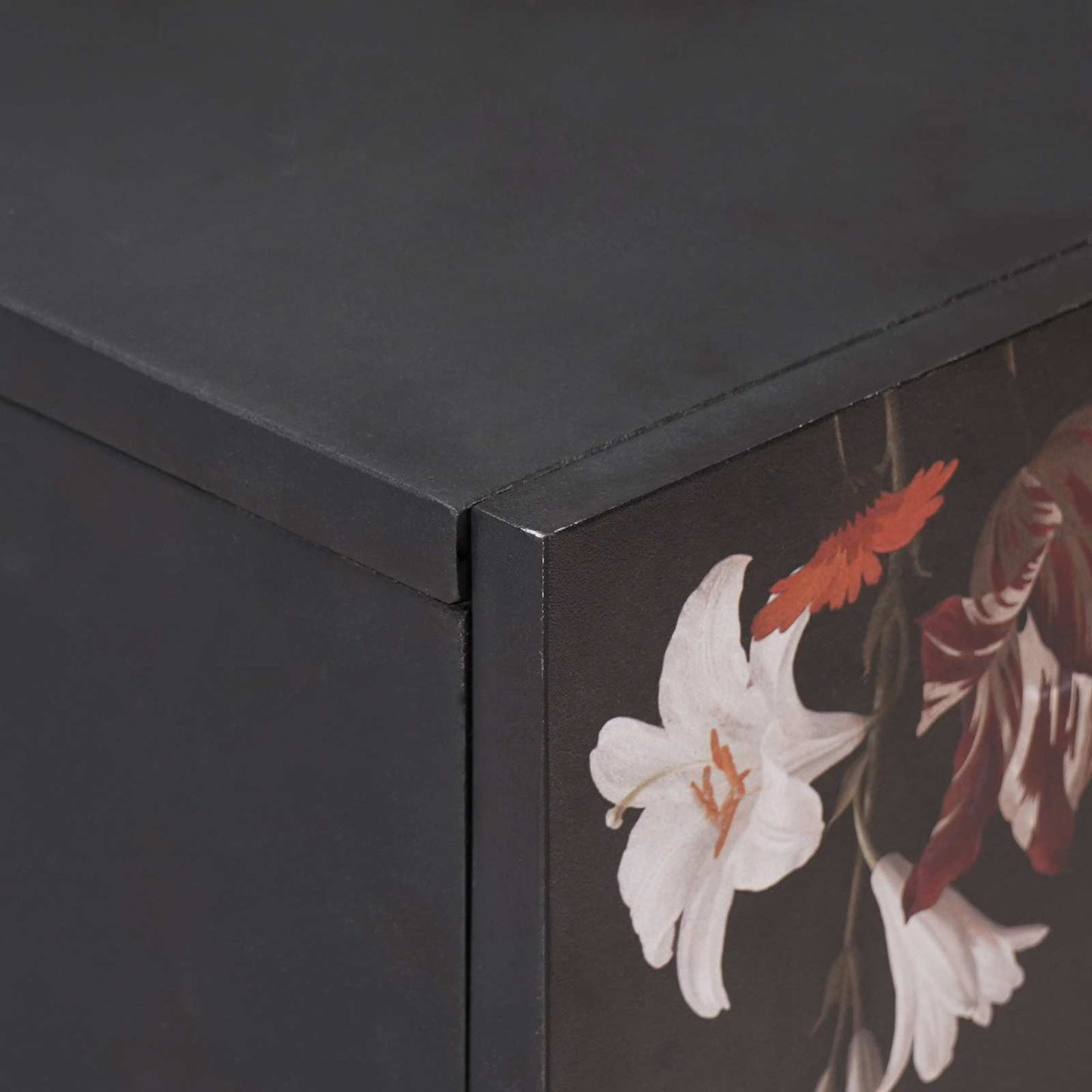 Nachtkastje Multikleur 50 x 33 x 60 cm Massief Mango Hout is nu te koop bij PeponiXL, paradijselijk wonen!