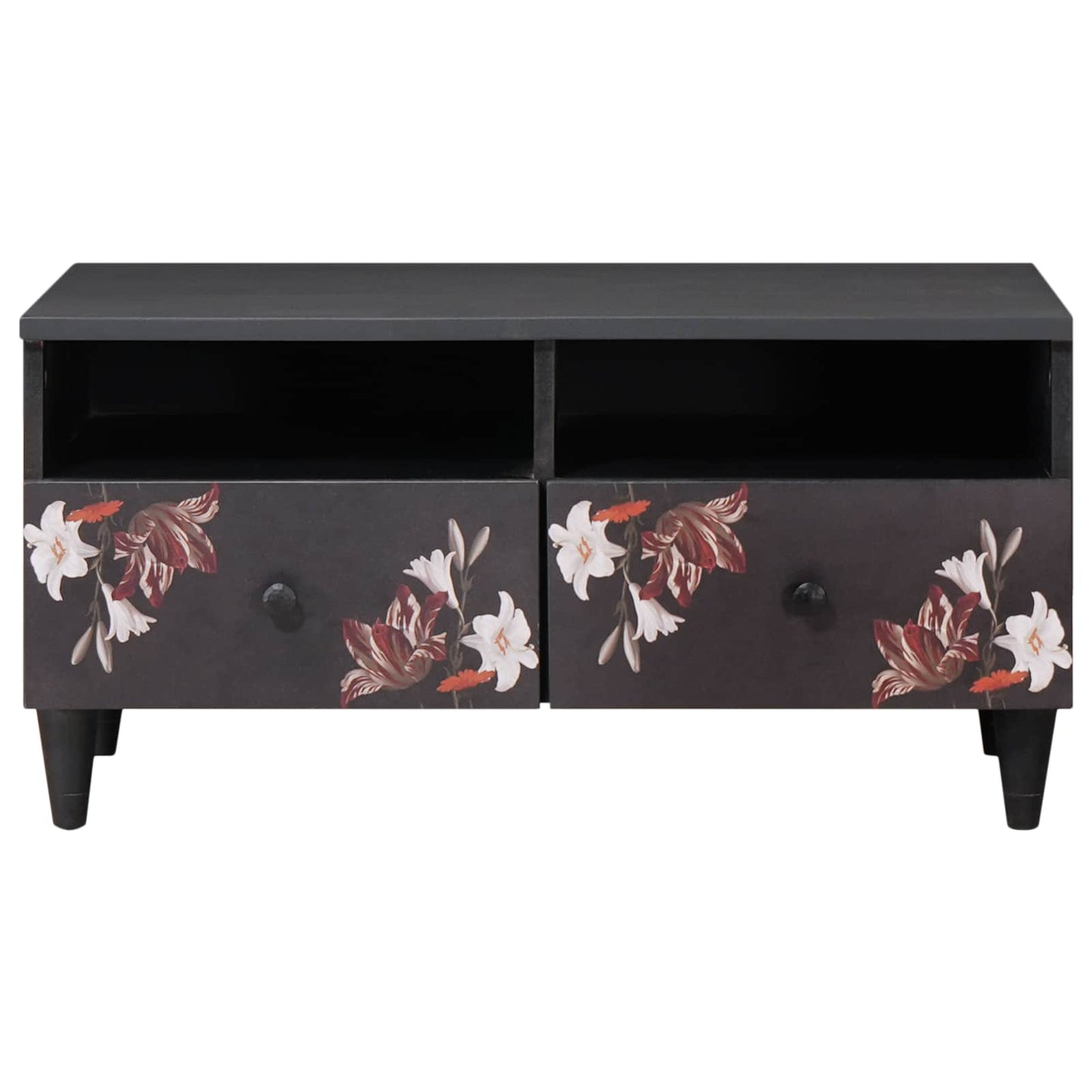 Salontafel Multikleur 80 x 54 x 40 cm Massief Mango Hout is nu te koop bij PeponiXL, paradijselijk wonen!