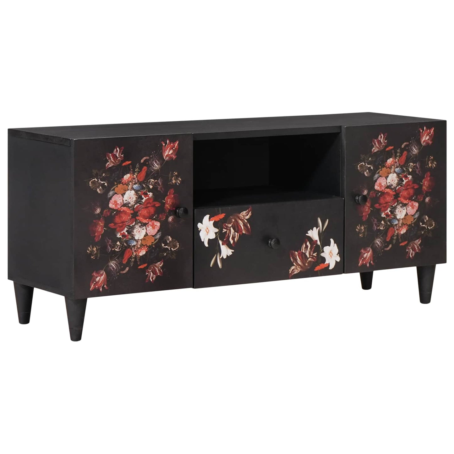Opslagkasten Multikleur 105 x 33,5 x 46 cm Massief Mango Hout is nu te koop bij PeponiXL, paradijselijk wonen!