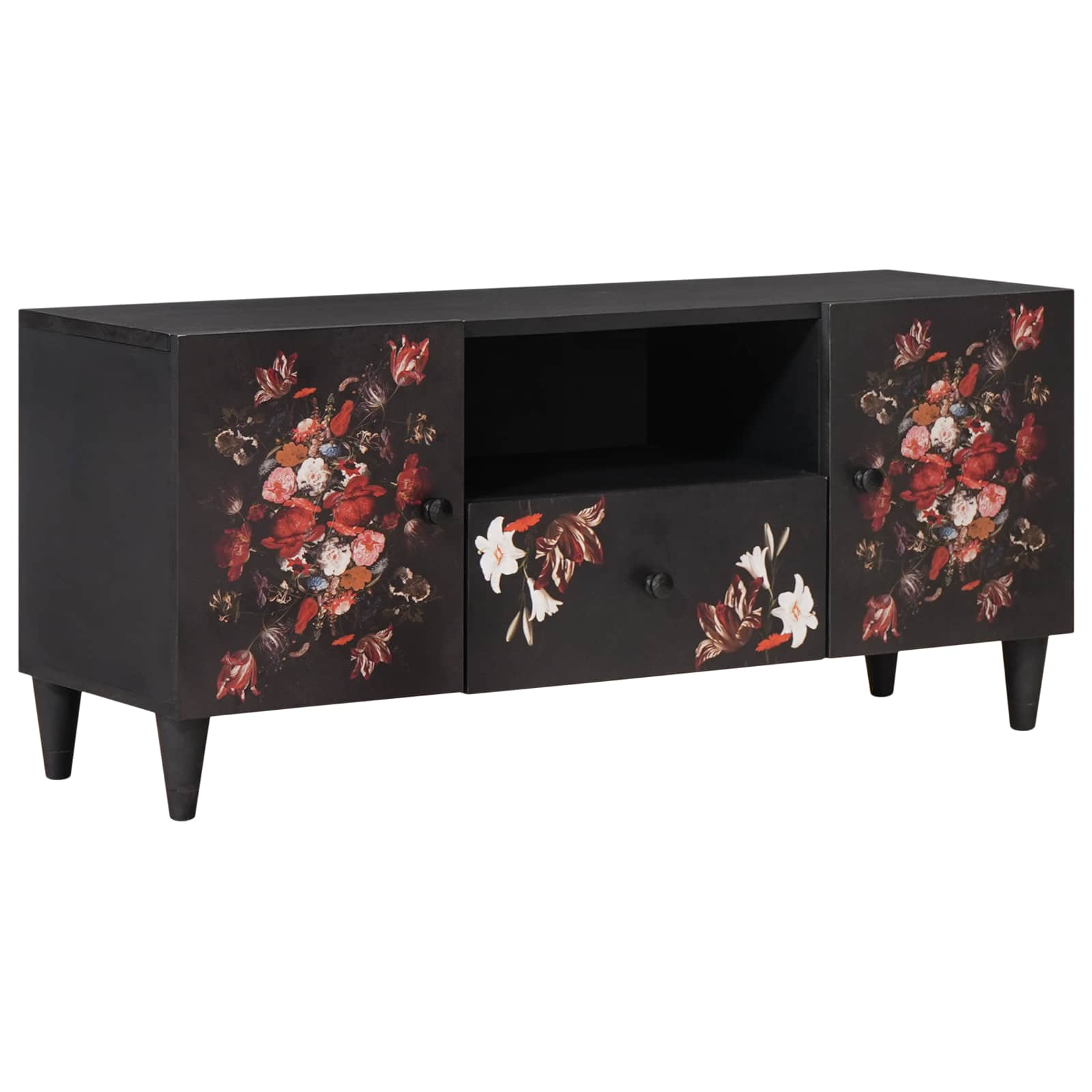 Opslagkasten Multikleur 105 x 33,5 x 46 cm Massief Mango Hout is nu te koop bij PeponiXL, paradijselijk wonen!