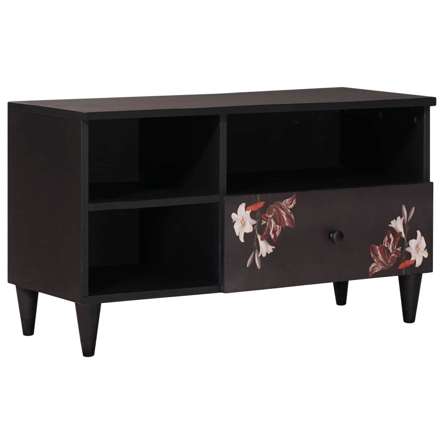 Opslagkasten Multikleur 80 x 33,5 x 46 cm Massief Mango Hout is nu te koop bij PeponiXL, paradijselijk wonen!