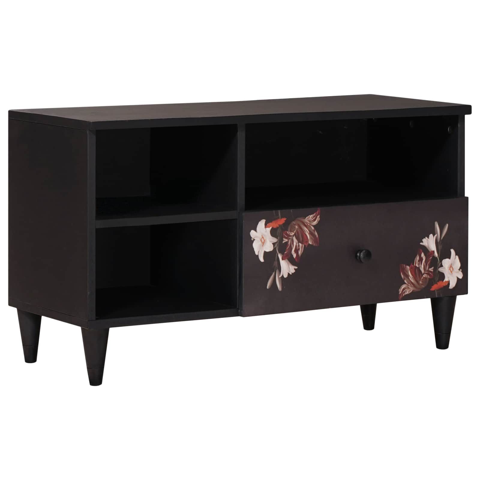 Opslagkasten Multikleur 80 x 33,5 x 46 cm Massief Mango Hout is nu te koop bij PeponiXL, paradijselijk wonen!