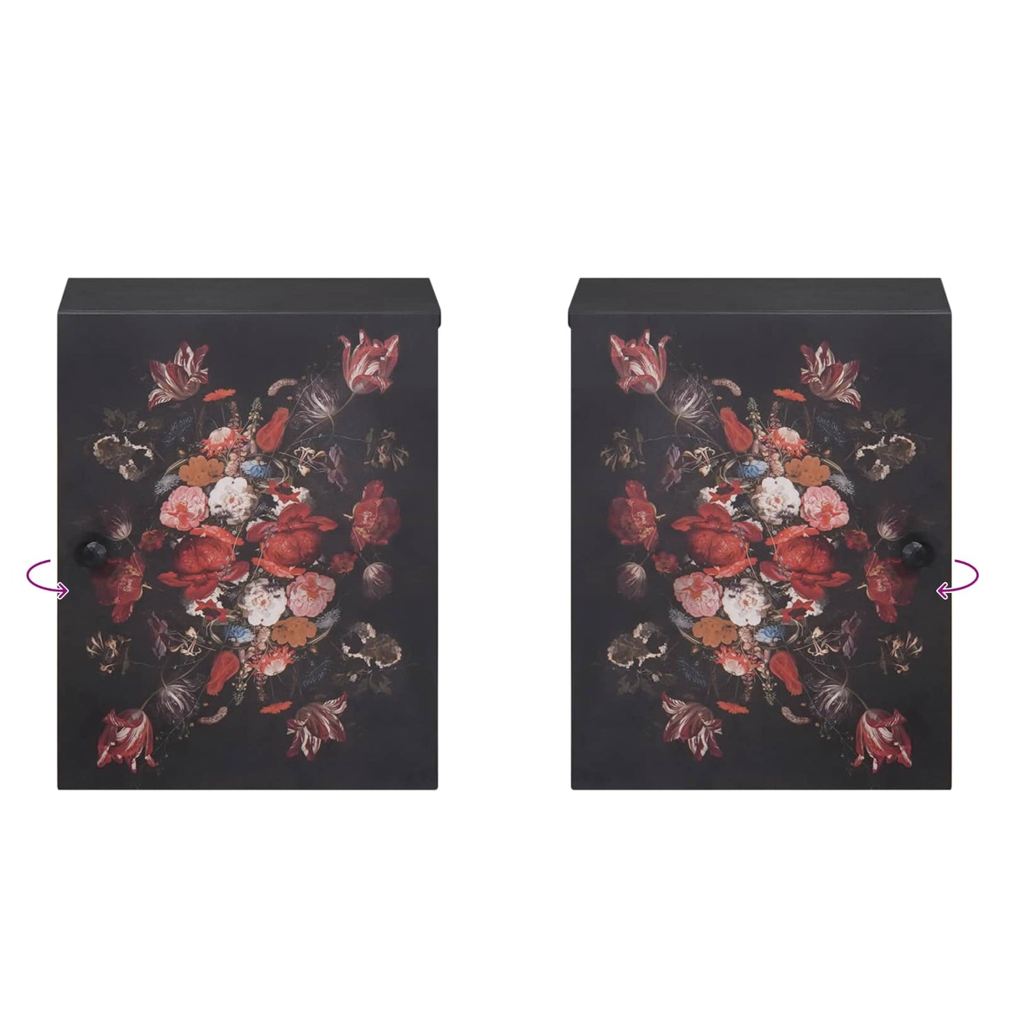 Hangkast Multikleur 38 x 33,5 x 48 cm Massief Mango Hout is nu te koop bij PeponiXL, paradijselijk wonen!