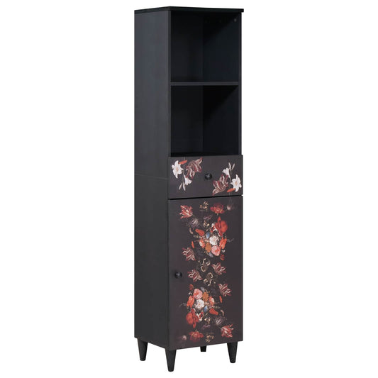 Badkamerkast Multikleur 38 x 33,5 x 160 cm Massief Mango Hout is nu te koop bij PeponiXL, paradijselijk wonen!