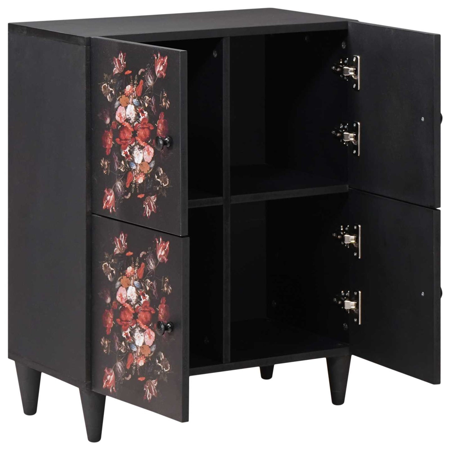 Opslagkasten Multikleur 60 x 33,5 x 75 cm Massief Mango Hout is nu te koop bij PeponiXL, paradijselijk wonen!