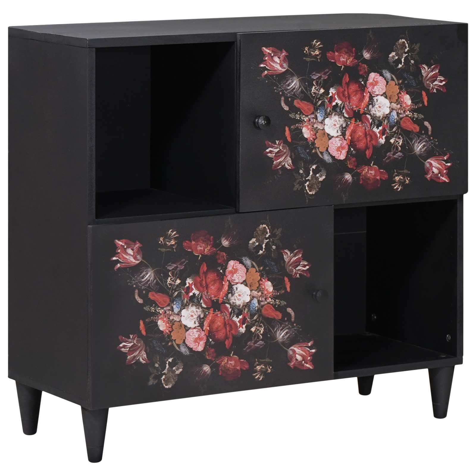Opslagkasten Multikleur 80 x 33,5 x 75 cm Massief Mango Hout is nu te koop bij PeponiXL, paradijselijk wonen!