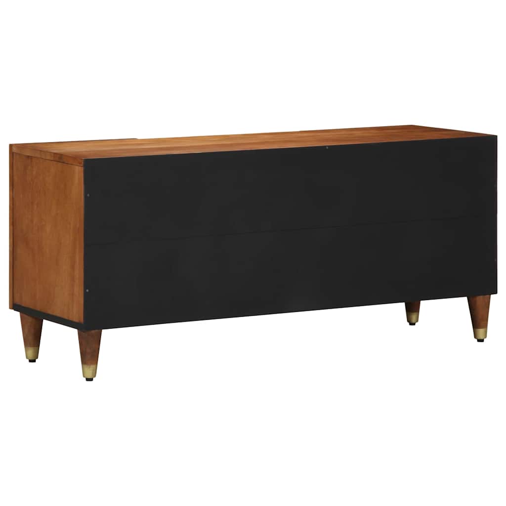 TV-kast Honingbruin 105 x 33 x 46 cm Massief Mango Hout is nu te koop bij PeponiXL, paradijselijk wonen!