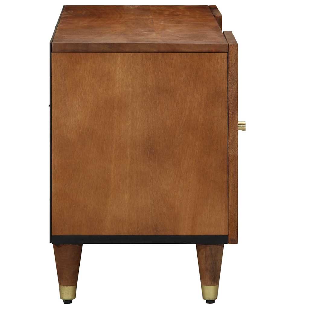 TV-kast Honingbruin 105 x 33 x 46 cm Massief Mango Hout is nu te koop bij PeponiXL, paradijselijk wonen!