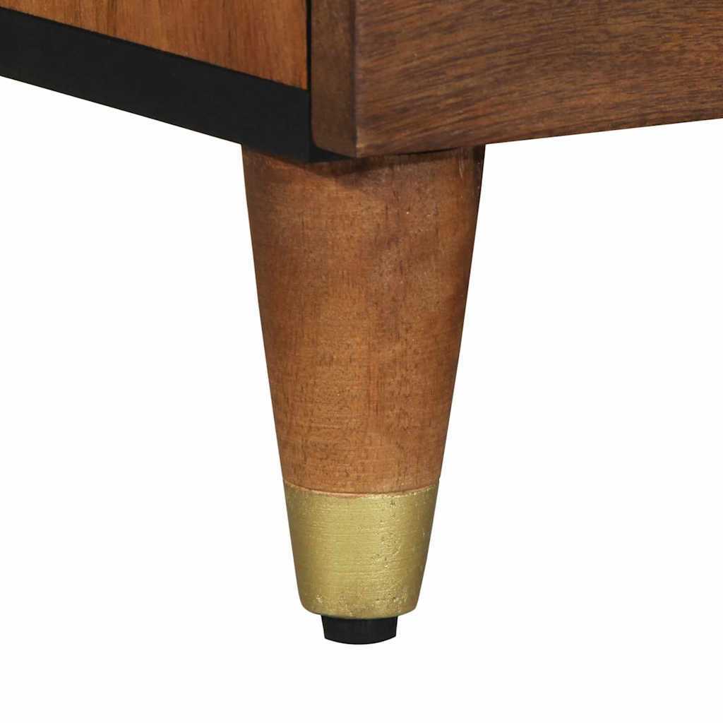 TV-kast met lade Honingbruin 70 x 33 x 46 cm Massief Mango Hout is nu te koop bij PeponiXL, paradijselijk wonen!