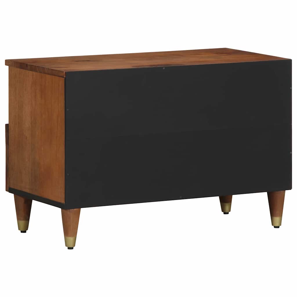 TV-kast met lade Honingbruin 70 x 33 x 46 cm Massief Mango Hout is nu te koop bij PeponiXL, paradijselijk wonen!