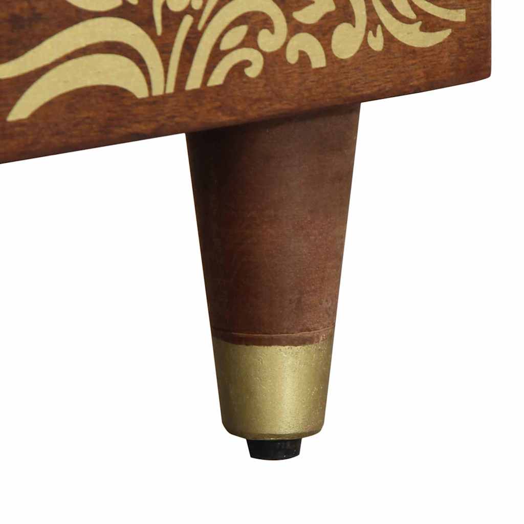 Salontafel Honingbruin 80 x 50 x 40 cm Massief Mango Hout is nu te koop bij PeponiXL, paradijselijk wonen!