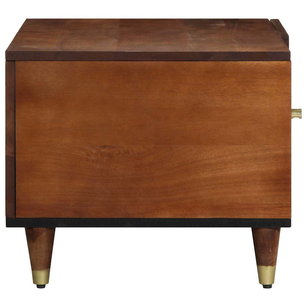Salontafel Honingbruin 80 x 50 x 40 cm Massief Mango Hout is nu te koop bij PeponiXL, paradijselijk wonen!