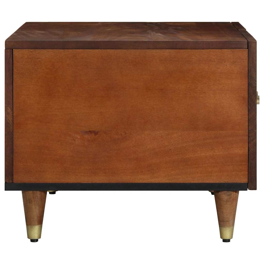 Salontafel Honingbruin 80 x 50 x 40 cm Massief Mango Hout is nu te koop bij PeponiXL, paradijselijk wonen!