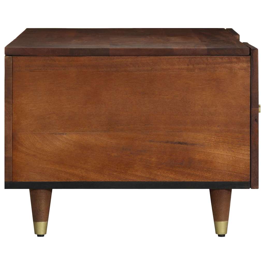 Salontafel Honingbruin 100 x 54 x 40 cm Massief Mango Hout is nu te koop bij PeponiXL, paradijselijk wonen!